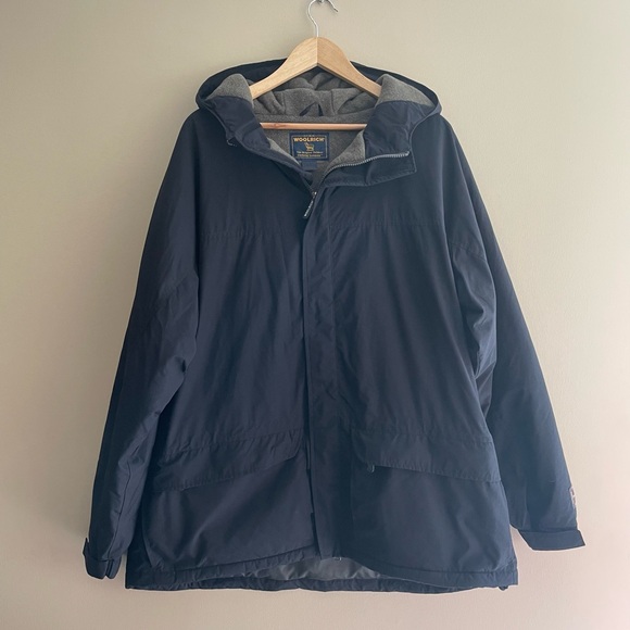 Woolrich Other - Woolrich Black Hooded Bomber Jacket